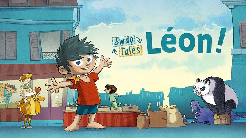 affiche Le multimédia et ses 1001 facettes : Léon, une aventure aux pays des mots !