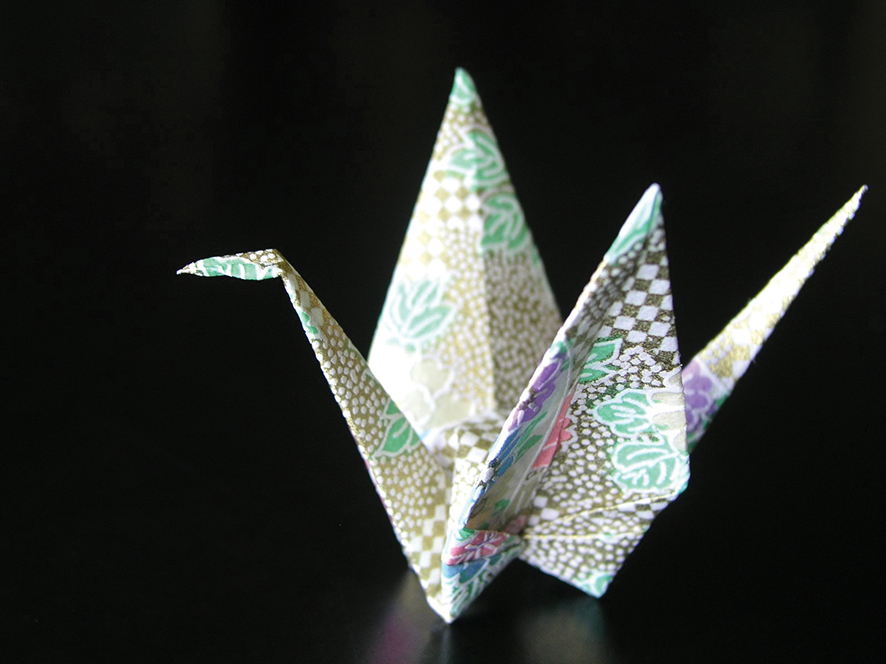 affiche De la feuille à la forme : atelier origami