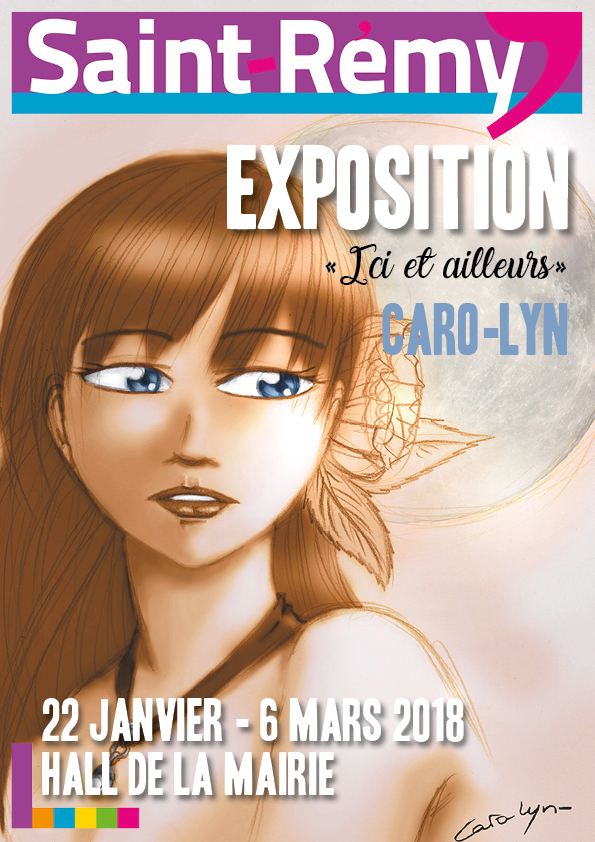 affiche Exposition - Caro'Lyn