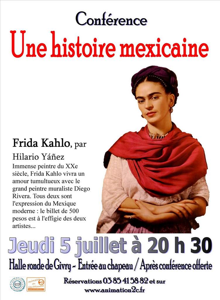 affiche Frida Kahlo, une histoire mexicaine