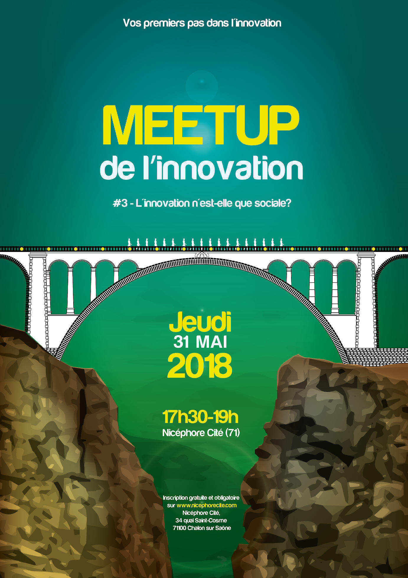 affiche Meetup de l’Innovation : l'innovation n'est-elle que sociale ?