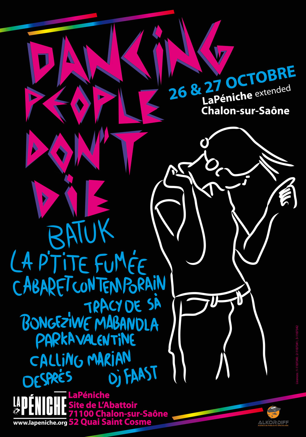 affiche Dancing People Don't Die #2