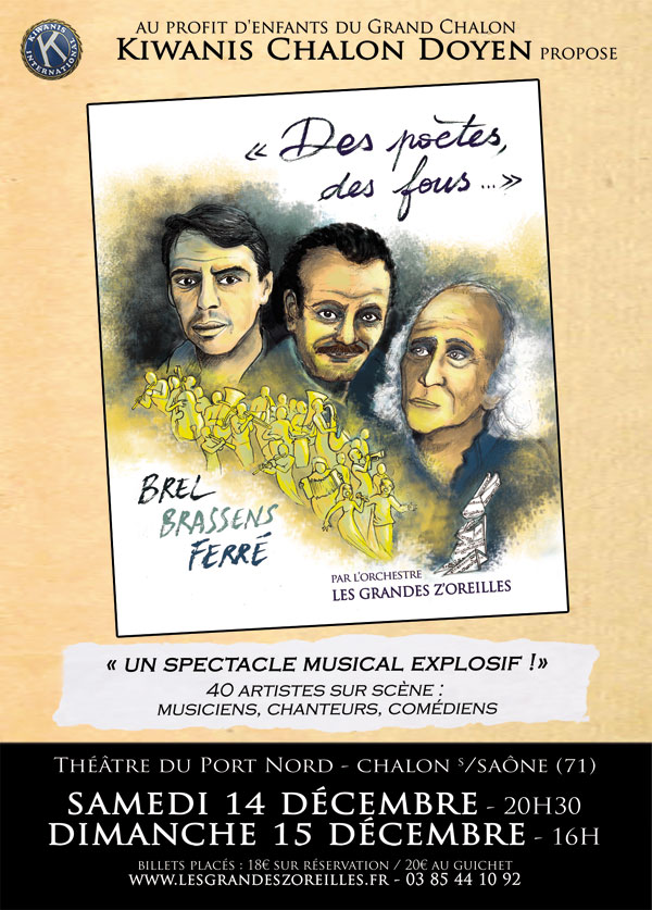 affiche Des poètes, des fous
