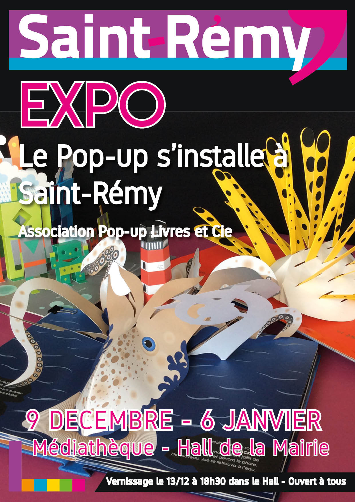 affiche Exposition : Le Pop-up s'installe à Saint-Rémy