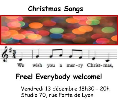 affiche Christmas Songs